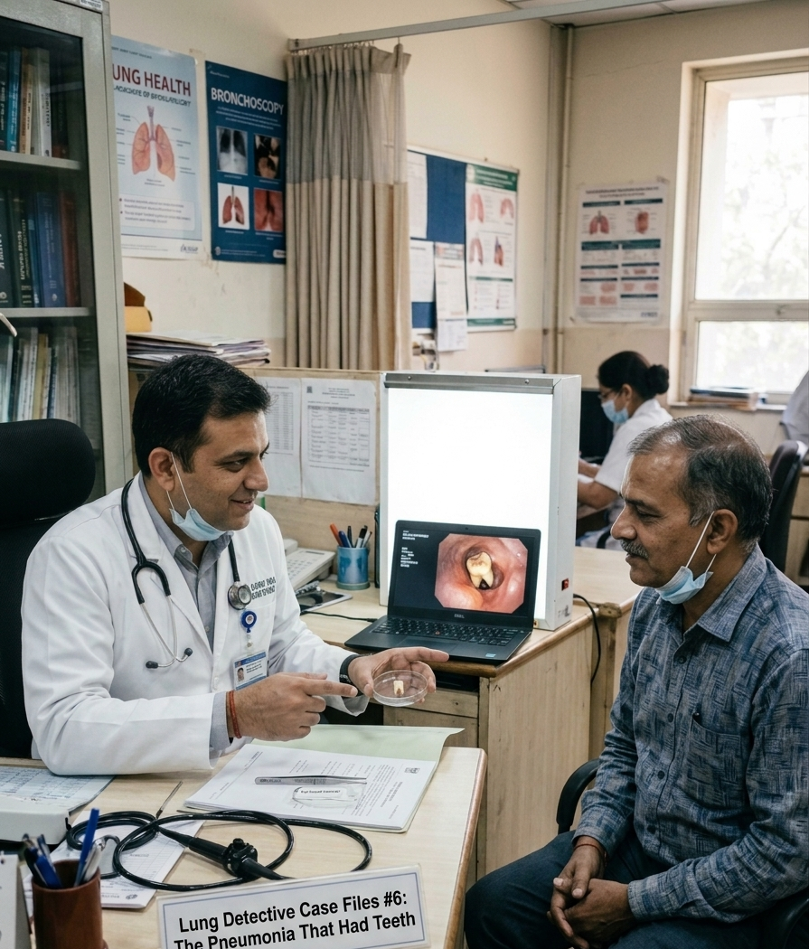 The Pneumonia That Had Teeth